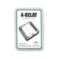 M5Stack 4-Channel Relay Module (STM32) -The Pi Hut m5stack 4 channel relay module stm32 m5stack m121 36127528911043