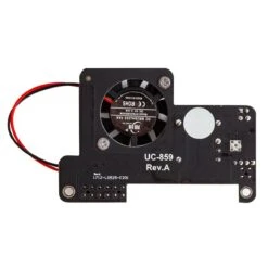 Mini Power Over Ethernet (PoE) HAT For Raspberry Pi 4 - With Fan -The Pi Hut mini power over ethernet poe expansion board for raspberry pi 4 with fan uctronics u6242 32981092761795