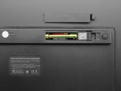 Mini Wireless Keyboard - Black (with Batteries) -The Pi Hut mini wireless keyboard black with batteries the pi hut ada1737 28610351530179