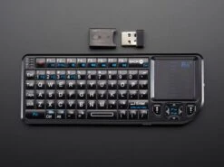 Miniature Wireless USB Keyboard With Touchpad -The Pi Hut miniature wireless usb keyboard with touchpad the pi hut ada922 28610799468739