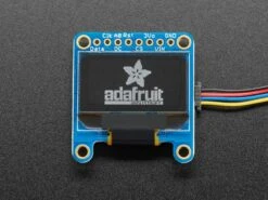 Monochrome 0.96" 128x64 OLED Graphic Display - STEMMA QT