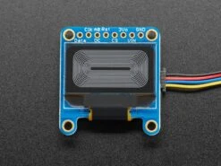 Monochrome 0.96" 128x64 OLED Graphic Display - STEMMA QT -The Pi Hut monochrome 0 96 128x64 oled graphic display stemma qt adafruit ada326 28610339799235