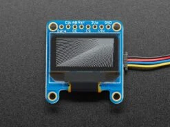 Monochrome 0.96" 128x64 OLED Graphic Display - STEMMA QT -The Pi Hut monochrome 0 96 128x64 oled graphic display stemma qt adafruit ada326 28610339832003