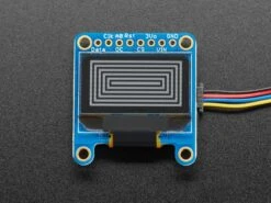 Monochrome 0.96" 128x64 OLED Graphic Display - STEMMA QT -The Pi Hut monochrome 0 96 128x64 oled graphic display stemma qt adafruit ada326 28610340290755