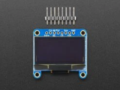 Monochrome 1.3" 128x64 OLED Graphic Display - STEMMA QT / Qwiic