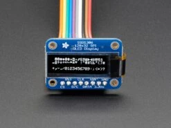 Monochrome 128x32 SPI OLED Graphic Display -The Pi Hut monochrome 128x32 spi oled graphic display adafruit ada661 28610337767619