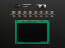 Monochrome 2.42" 128x64 OLED Graphic Display Module Kit