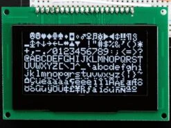 Monochrome 2.7" 128x64 OLED Graphic Display Module Kit