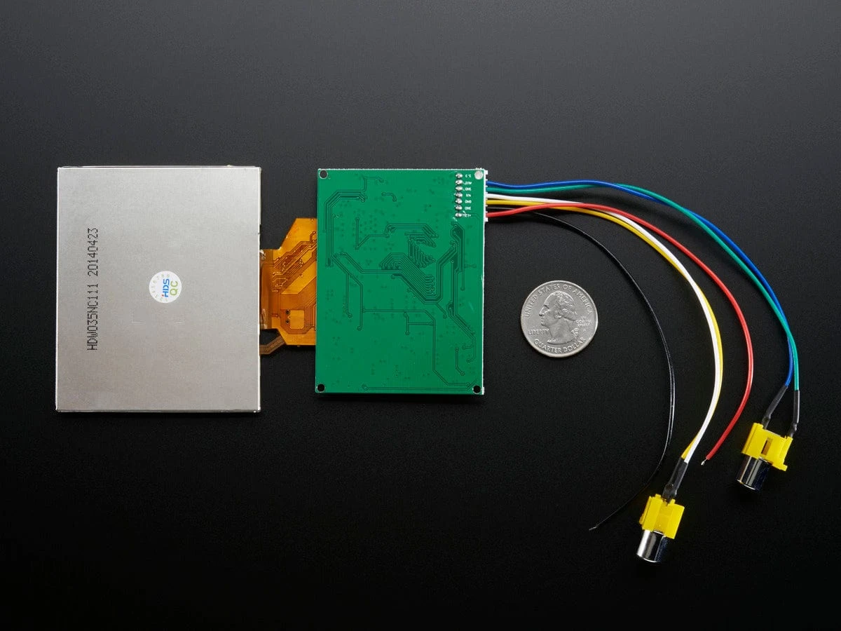 NTSC/PAL (Television) TFT Display - 3.5" Diagonal 2 NTSC/PAL (Television) TFT Display - 3.5" Diagonal - Image 2