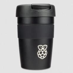 Official Raspberry Pi Laser Engraved Travel Mug