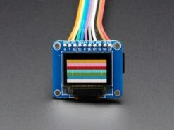 OLED Breakout Board - 16-bit Color 0.96" W/microSD Holder