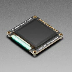 OLED Breakout Board - 16-bit Color 1.5" W/microSD Holder - EYESPI Connector