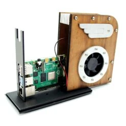 Paramount 2 - Raspberry Pi 4 Fan Case -The Pi Hut paramount 2 raspberry pi 4 fan case c4 labs 16439160275006