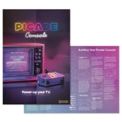 Picade Console -The Pi Hut picade console pimoroni pim488 15987363315774