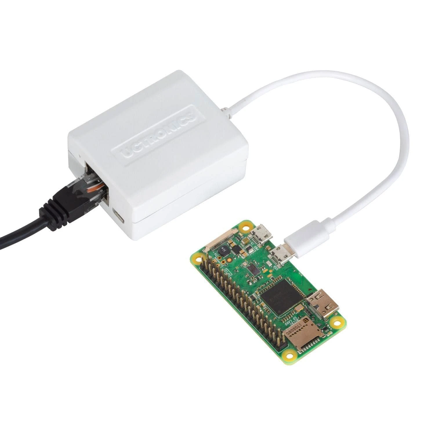 PoE To Micro-USB Adapter For Pi Zero (Ethernet + Power, IEEE 802.3af Compliant) 2 PoE To Micro-USB Adapter For Pi Zero (Ethernet + Power, IEEE 802.3af Compliant) - Image 2