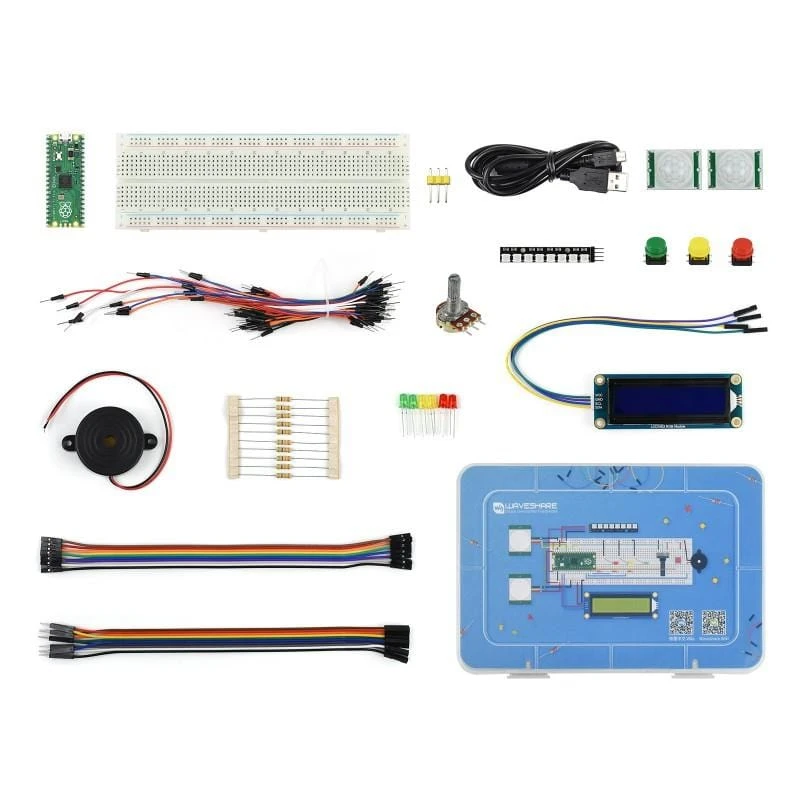 Raspberry Pi Pico MicroPython Learning Kit (Pico Included) 1 Raspberry Pi Pico MicroPython Learning Kit (Pico Included)