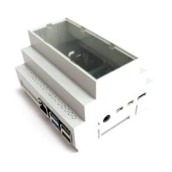 RasPiBox - Raspberry Pi 4 Prototyping DIN Rail Case (inc. 5V Regulator)