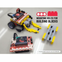 REKA:BIT Robotics Board For Micro:bit 12 REKA:BIT Robotics Board For Micro:bit -The Pi Hut reka bit robotics board for micro bit cytron 105273 40292433690819
