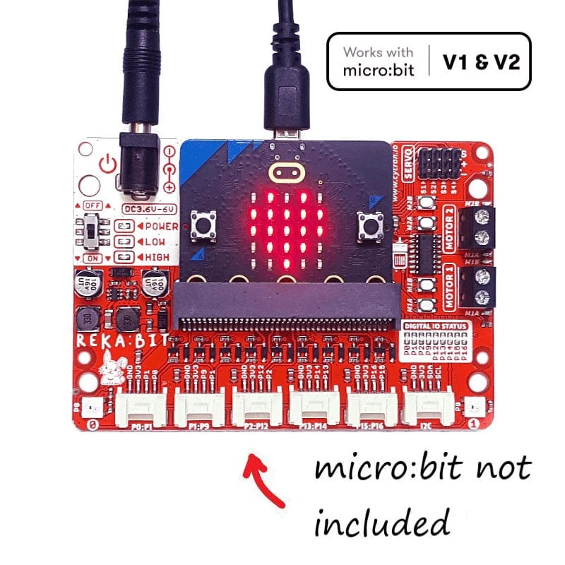 REKA:BIT Robotics Board For Micro:bit 3 REKA:BIT Robotics Board For Micro:bit - Image 3