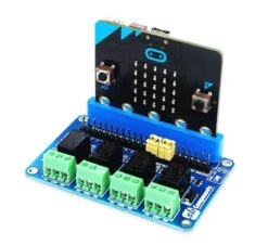 Relay Bit - 4 Channel 3V Relay Board For Micro:bit -The Pi Hut relay bit 4 channel 3v relay board for micro bit sbc 103398 23028664860867