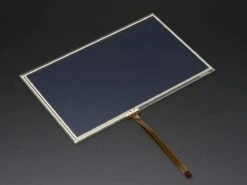 Resistive Touchscreen Overlay - 7" Diag. 165mm X 105mm - 4 Wire