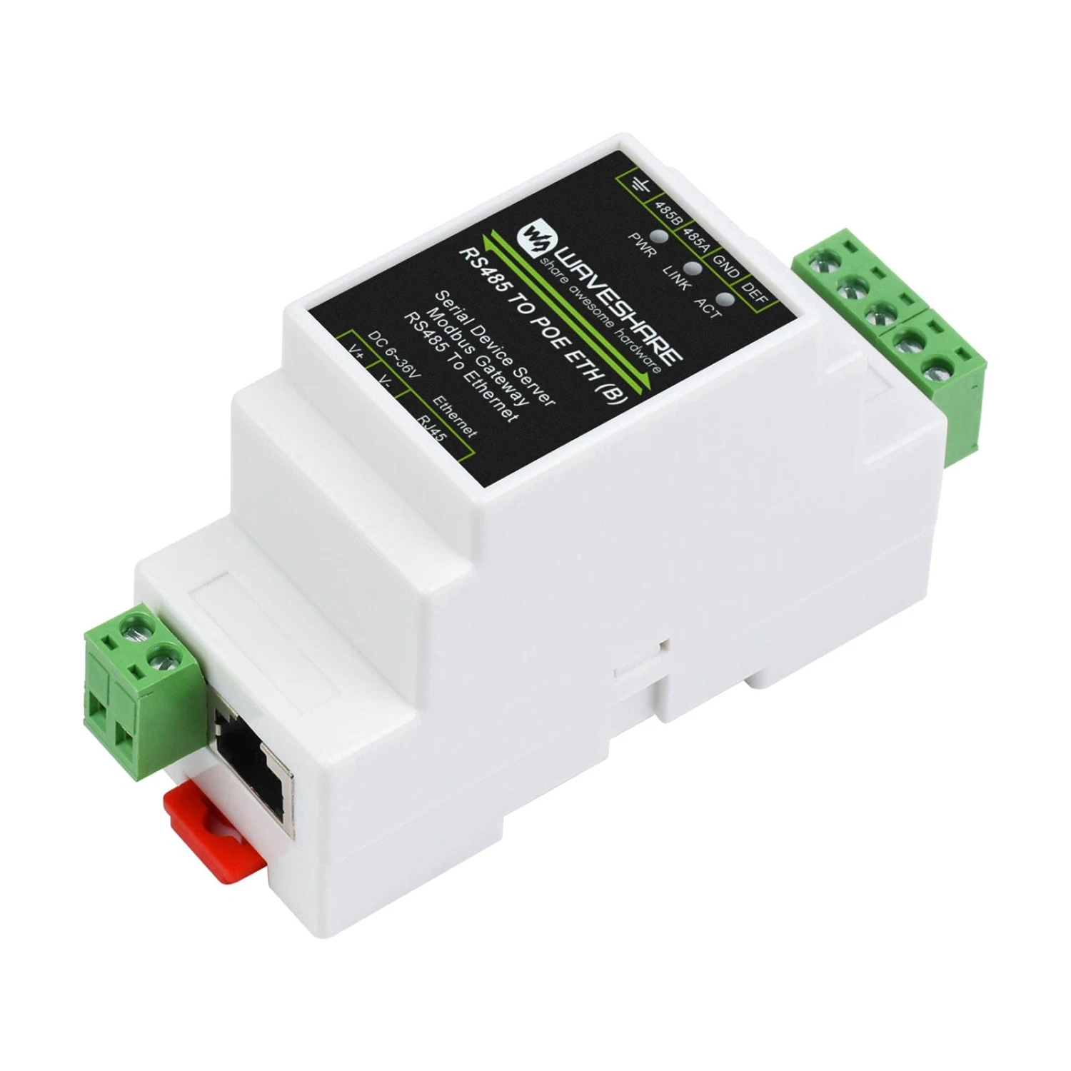 RS485 To RJ45 Ethernet Module With PoE 1 RS485 To RJ45 Ethernet Module With PoE