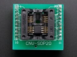 SMT Test Socket - Medium SOIC-8 (200mil) -The Pi Hut smt test socket medium soic 8 200mil the pi hut ada1796 28610317811907