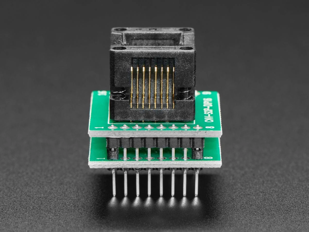 SMT Test Socket - SOIC-16 Narrow Breakout 2 SMT Test Socket - SOIC-16 Narrow Breakout - Image 2