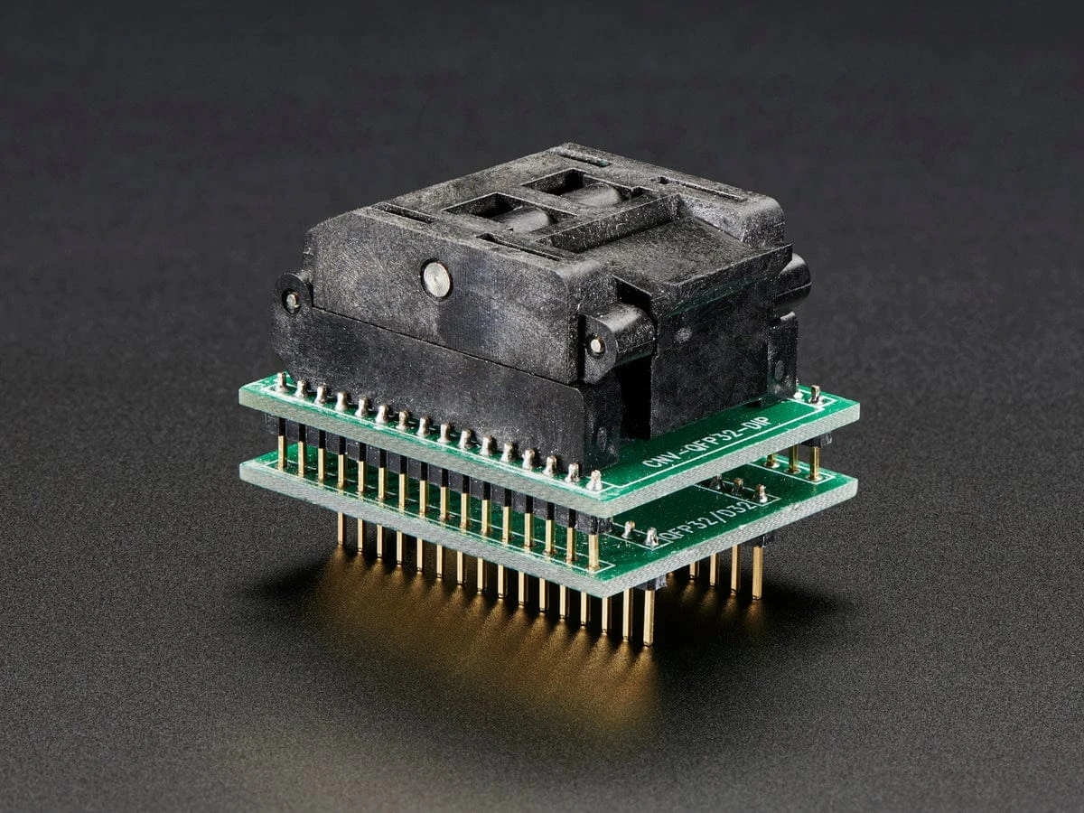 SMT Test Socket - TQFP-32 Breakout 1 SMT Test Socket - TQFP-32 Breakout