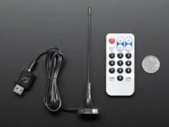 Software Defined Radio Receiver USB Stick - RTL2832 W/R820T -The Pi Hut software defined radio receiver usb stick rtl2832 w r820t the pi hut ada1497 28610460647619