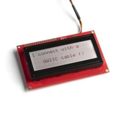 SparkFun 20x4 SerLCD - RGB Backlight (Qwiic) -The Pi Hut sparkfun 20x4 serlcd rgb backlight qwiic sparkfun lcd 16398 28288971636931