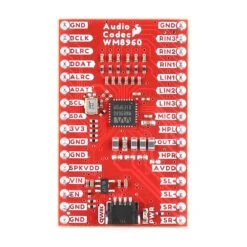 SparkFun Audio Codec Breakout - WM8960 With Headers -The Pi Hut sparkfun audio codec breakout wm8960 with headers sparkfun bob 21772 40539419836611