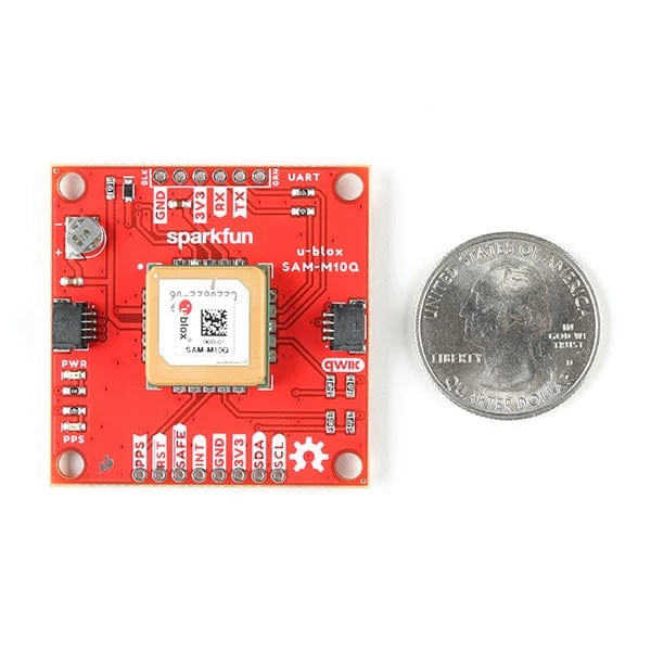 SparkFun GPS Breakout - Chip Antenna, SAM-M10Q 4 SparkFun GPS Breakout - Chip Antenna, SAM-M10Q - Image 4