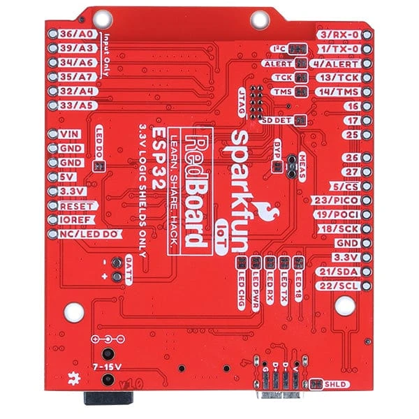SparkFun IoT RedBoard - ESP32 Development Board 4 SparkFun IoT RedBoard - ESP32 Development Board - Image 4