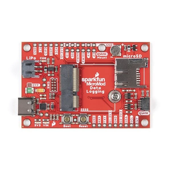 SparkFun MicroMod Data Logging Carrier Board 2 SparkFun MicroMod Data Logging Carrier Board - Image 2