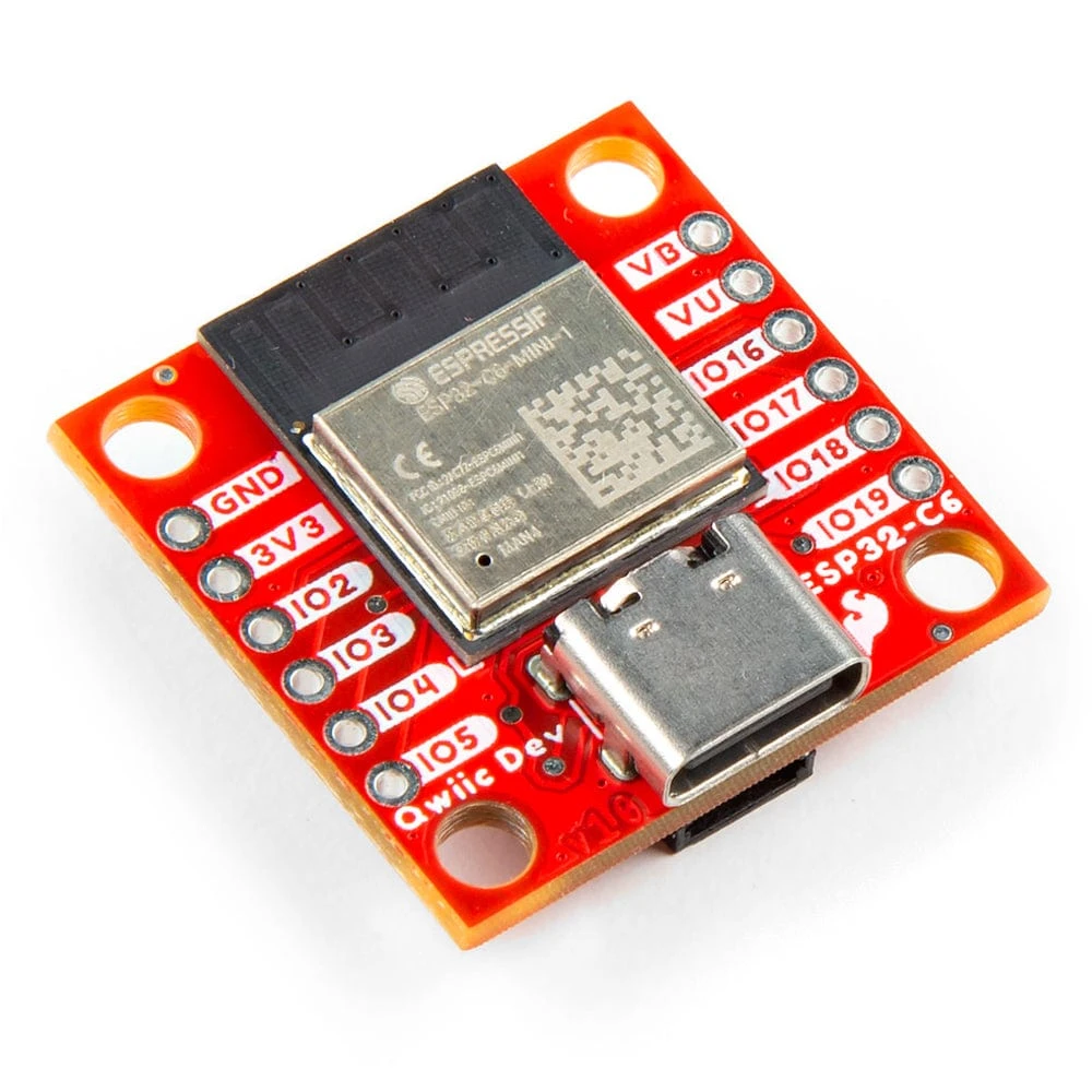 SparkFun Qwiic Pocket Development Board - ESP32-C6 1 SparkFun Qwiic Pocket Development Board - ESP32-C6