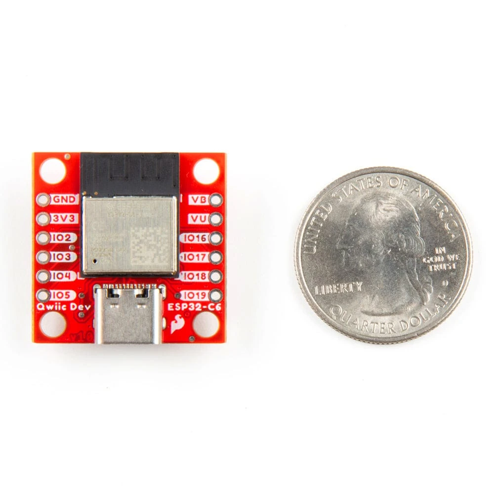 SparkFun Qwiic Pocket Development Board - ESP32-C6 4 SparkFun Qwiic Pocket Development Board - ESP32-C6 - Image 4