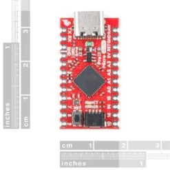 SparkFun Qwiic Pro Micro - USB-C (ATmega32U4) -The Pi Hut sparkfun qwiic pro micro usb c atmega32u4 sparkfun dev 15795 40086992158915
