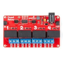 SparkFun Qwiic Quad Relay -The Pi Hut sparkfun qwiic quad relay sparkfun com 16566 40980264845507