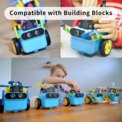 TPBot - Smart Car Robot Kit For BBC Micro:bit -The Pi Hut tpbot smart car robot kit for bbc micro bit elecfreaks 103520 23149224427715