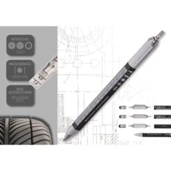 Troika Construction PROFIL+ Multi-Tool Ballpoint Pen 14 Troika Construction PROFIL+ Multi-Tool Ballpoint Pen -The Pi Hut troika construction profil multi tool ballpoint pen troika 103946 28822793388227