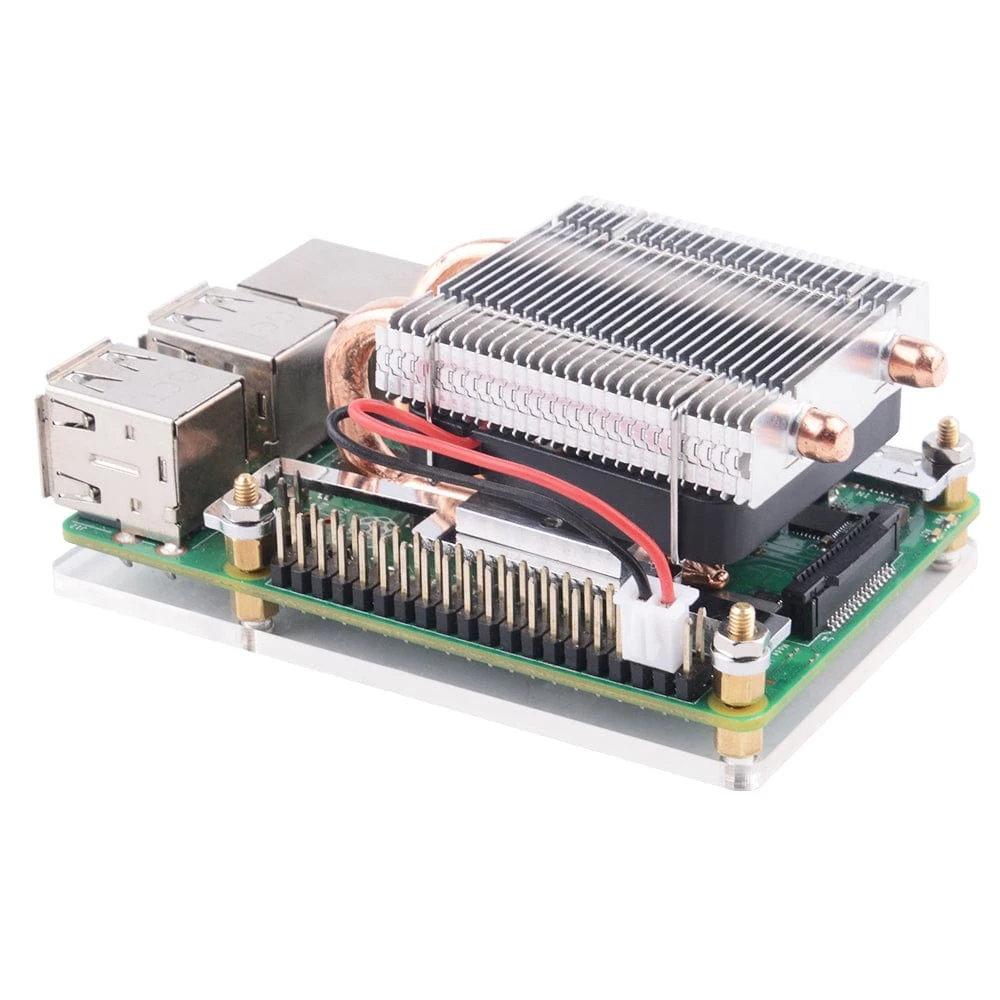 Type B Low-Profile ICE Tower Raspberry Pi 4 Cooler 2 Type B Low-Profile ICE Tower Raspberry Pi 4 Cooler - Image 2