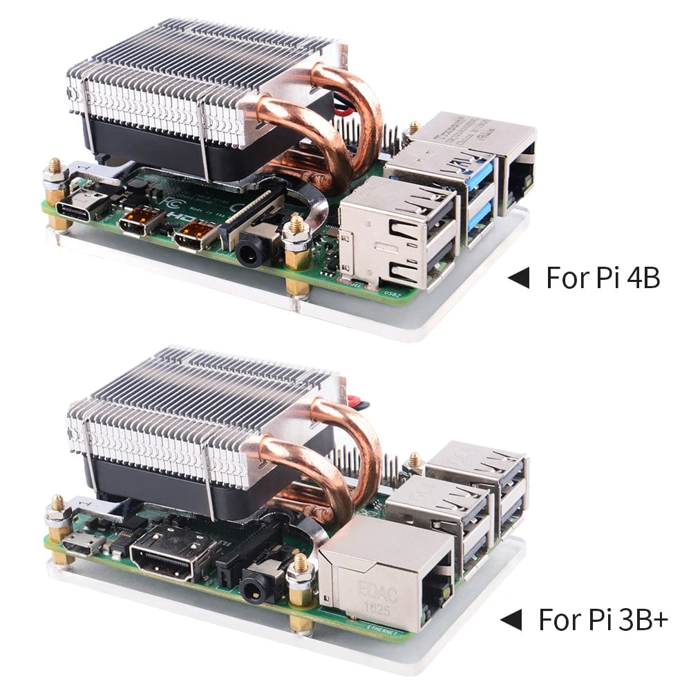 Type B Low-Profile ICE Tower Raspberry Pi 4 Cooler 4 Type B Low-Profile ICE Tower Raspberry Pi 4 Cooler - Image 4