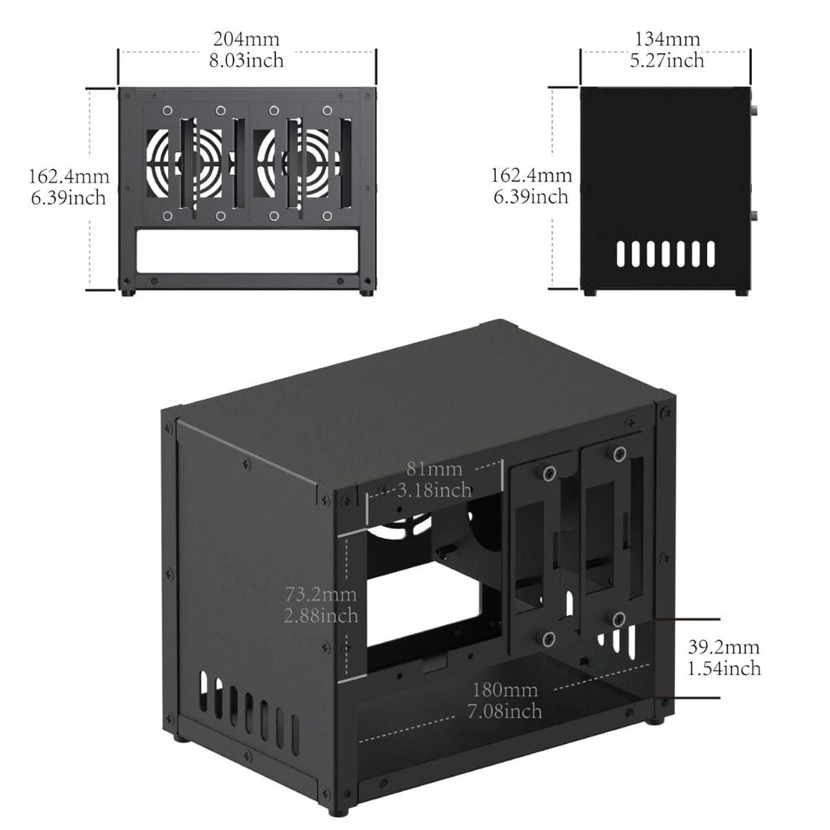 Uctronics Complete Enclosure For Raspberry Pi Clusters V3.0 6 Uctronics Complete Enclosure For Raspberry Pi Clusters V3.0 - Image 6