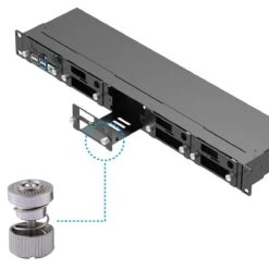 Uctronics Complete Rackmount Enclosure V2 With PoE (19" 1U) -The Pi Hut uctronics complete rackmount enclosure v2 with poe 19 1u uctronics u6246 33879707091139