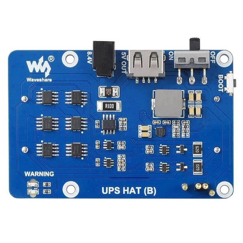 Uninterruptible Power Supply UPS HAT (B) For Raspberry Pi 4 Uninterruptible Power Supply UPS HAT (B) For Raspberry Pi - Image 4