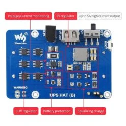 Uninterruptible Power Supply UPS HAT (B) For Raspberry Pi 14 Uninterruptible Power Supply UPS HAT (B) For Raspberry Pi -The Pi Hut uninterruptible power supply ups hat b for raspberry pi waveshare wav 21695 32025330974915