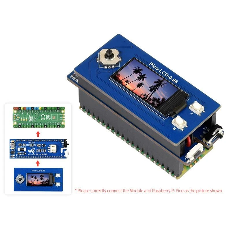 UPS Module For Raspberry Pi Pico With 600mAh LiPo Battery 6 UPS Module For Raspberry Pi Pico With 600mAh LiPo Battery - Image 6