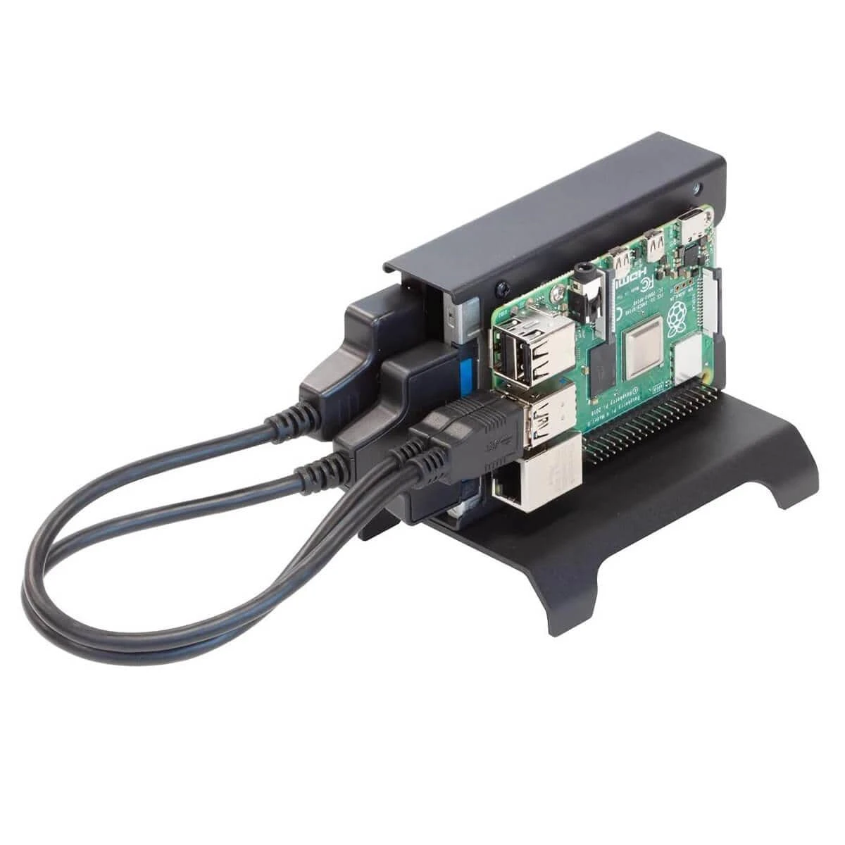 Vertical Dual SSD NAS Bracket For Raspberry Pi 2 Vertical Dual SSD NAS Bracket For Raspberry Pi - Image 2