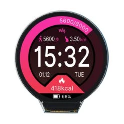 RP2040 1.28" Round LCD With Accelerometer & Gyroscope 9 RP2040 1.28" Round LCD With Accelerometer & Gyroscope -The Pi Hut waveshare rp2040 1 28 ips lcd board with accelerometer gyroscope waveshare wav 22668 39993805308099